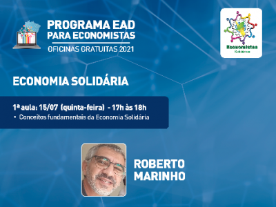 Primeira aula da oficina gratuita “Economia Solidária” acontecerá na próxima quinta-feira