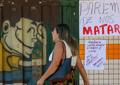 Moção de repúdio ao aumento dos feminicídios e da violência contra as mulheres no brasil