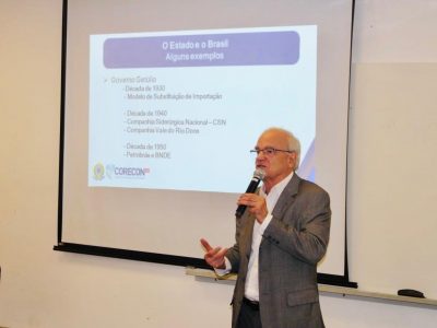 Conselheiro federal discute papel do Estado e orçamento público 