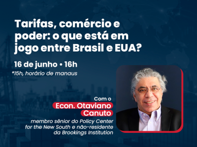Tarifas, comércio e poder: Cofecon realiza debate com economista Otaviano Canuto 