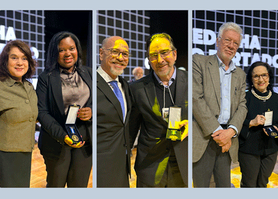 Bernard Appy, Rosa Freire d’Aguiar e Vilma Pinto recebem Medalha Celso Furtado