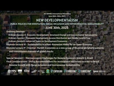 Novo Desenvolvimentismo: Políticas públicas para inovação, inclusão social e sustentabilidade ambiental